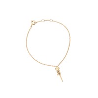 Souvenir Goldplated Armband Papegaai