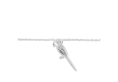 All the Luck in the World Souvenir Silverplated Bracelet Parrot