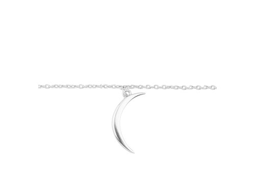 All the Luck in the World Souvenir Silverplated Bracelet Long Moon