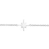 Souvenir Silverplated Bracelet Star Burst