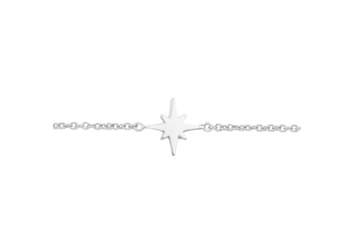 All the Luck in the World Souvenir Silverplated Armband Starburst