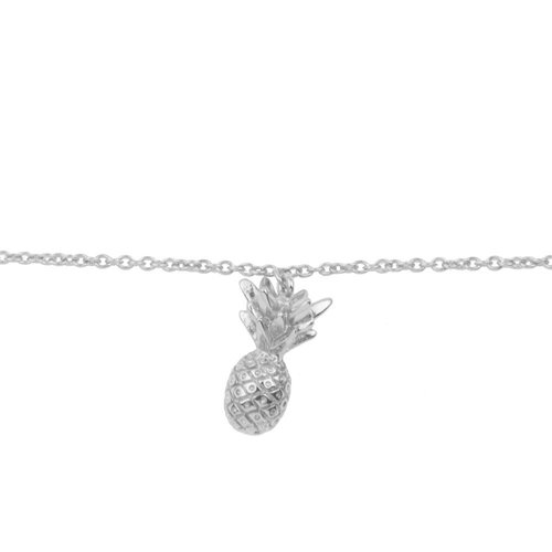 Souvenir Silverplated Armband Ananas 