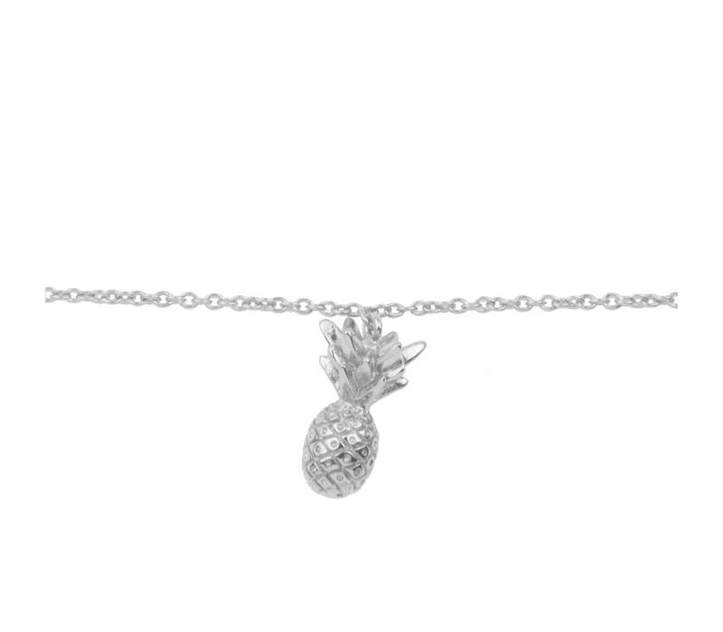 Souvenir Silverplated Bracelet Pineapple