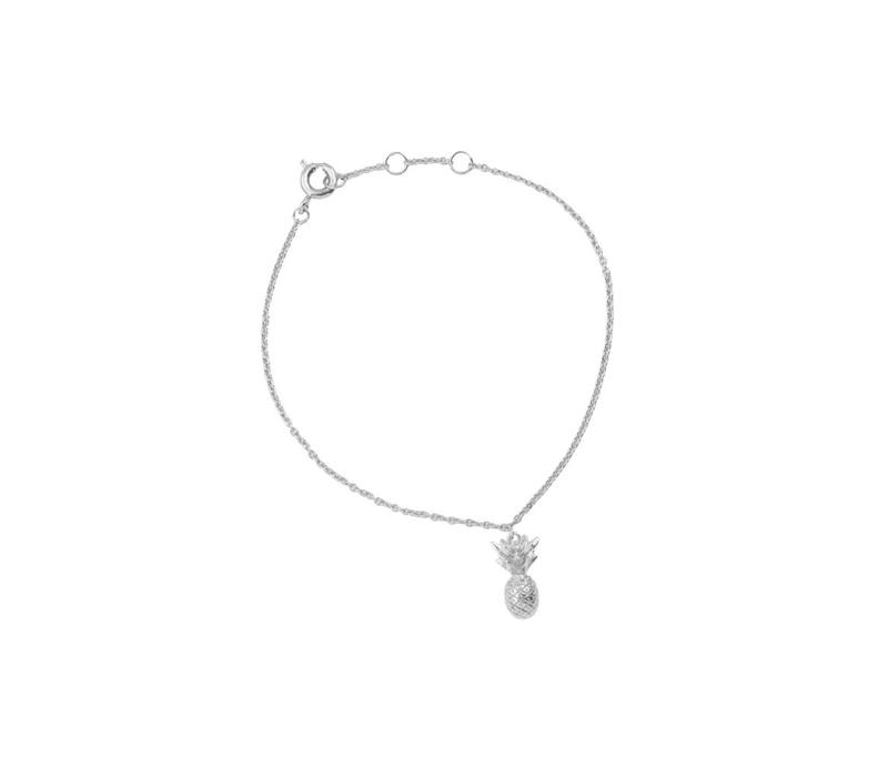 Souvenir Silverplated Bracelet Pineapple