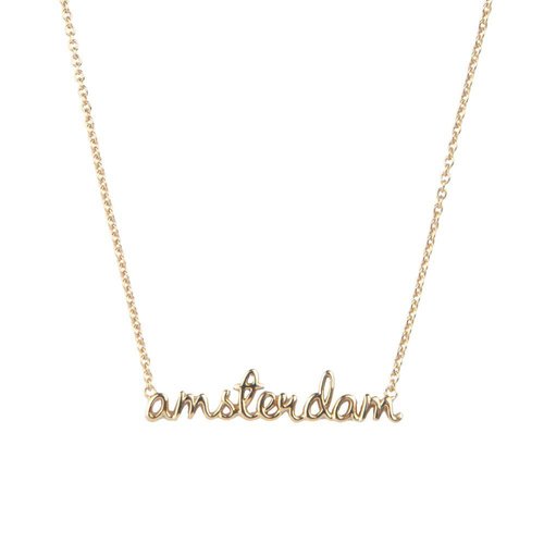 Urban Goldplated Necklace Amsterdam 