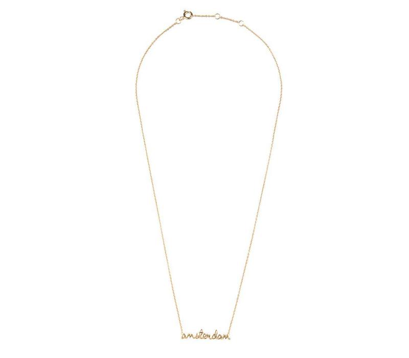 Urban Goldplated Ketting Amsterdam