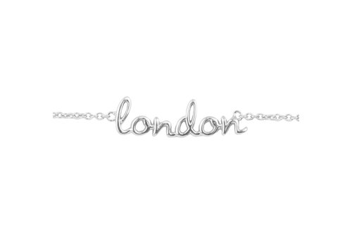 All the Luck in the World Urban Silverplated Bracelet London