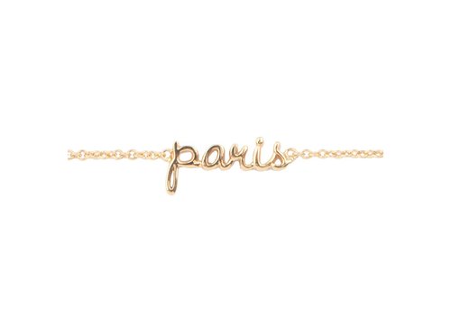 All the Luck in the World Urban Goldplated Armband Paris