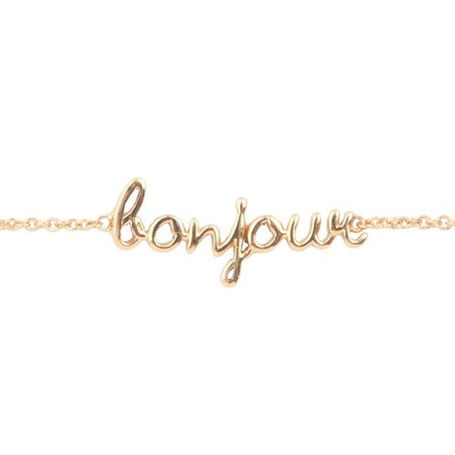 Urban Goldplated Armband Bonjour 