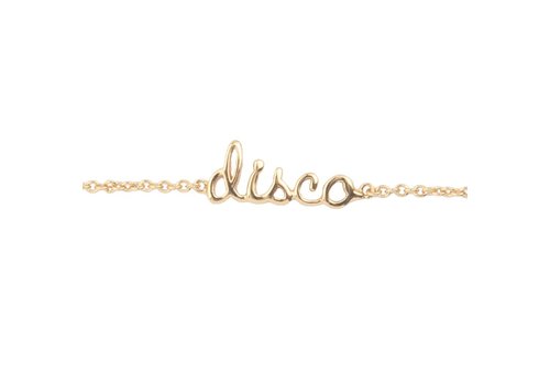 All the Luck in the World Urban Goldplated Armband Disco