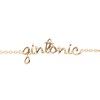 All the Luck in the World Urban Goldplated Armband Gintonic