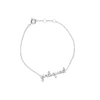 Urban Silverplated Armband Girlsquad