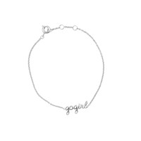 Urban Silverplated Armband Gogirl