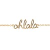 All the Luck in the World Urban Goldplated Armband Ohlala