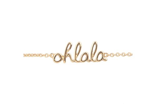 All the Luck in the World Urban Goldplated Armband Ohlala