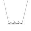 All the Luck in the World Urban Silverplated Necklace Amsterdam