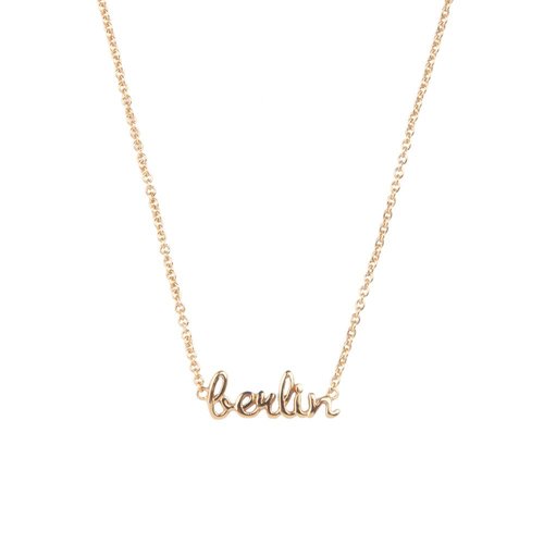 Urban Goldplated Necklace Berlin 