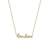 All the Luck in the World Urban Goldplated Necklace London