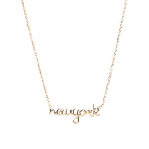 Urban Goldplated Necklace New York 