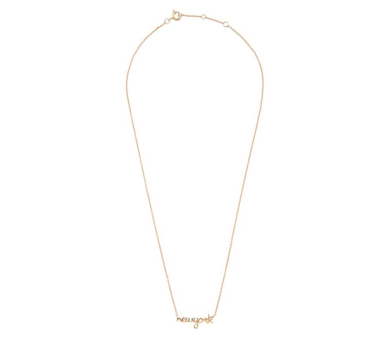 Urban Goldplated Ketting New York