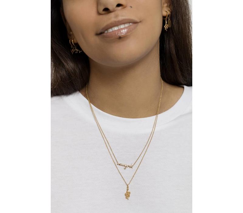 Urban Goldplated Necklace New York
