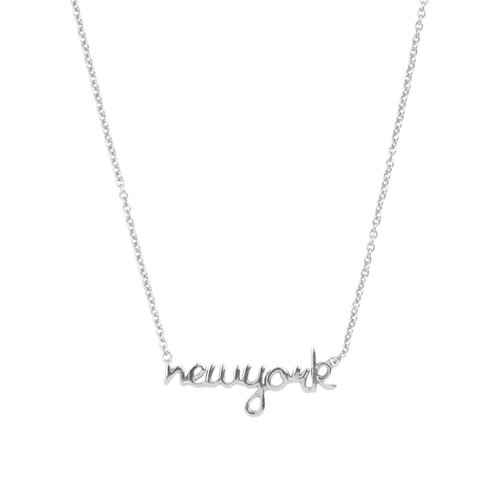 Urban Silverplated Ketting New York 