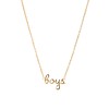 All the Luck in the World Urban Goldplated Necklace Boys