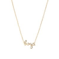 Urban Goldplated Necklace Boys