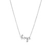 Urban Silverplated Necklace Boys
