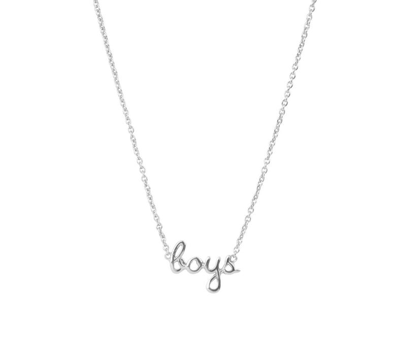 Urban Silverplated Necklace Boys