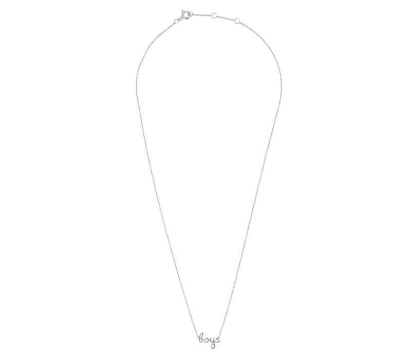 Urban Silverplated Necklace Boys