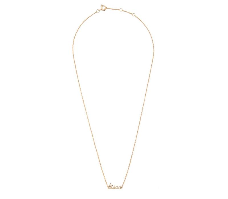Urban Goldplated Necklace Disco