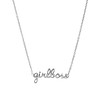 All the Luck in the World Urban Silverplated Ketting Girlboss