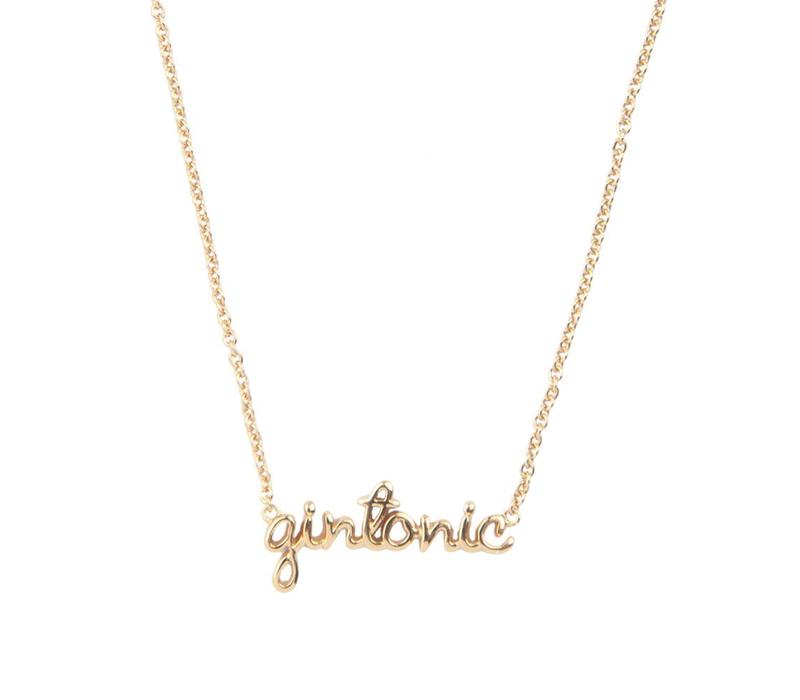 Urban Goldplated Necklace Gintonic