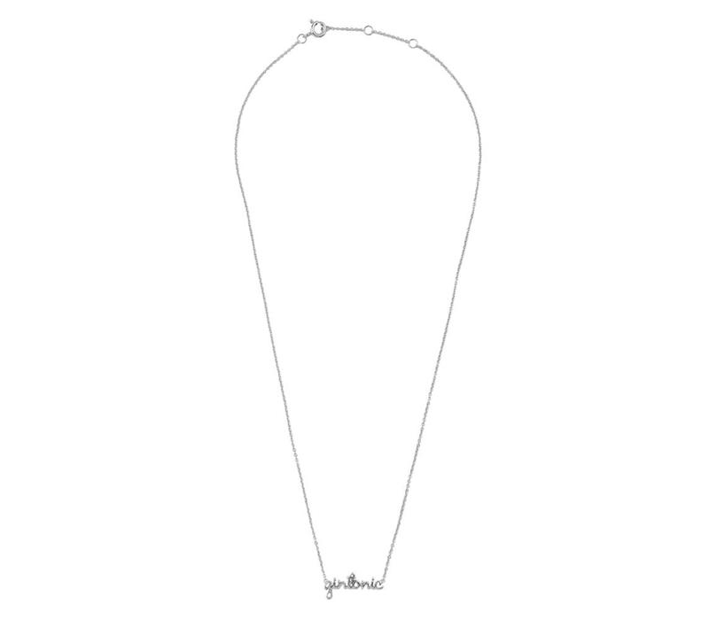 Urban Silverplated Necklace Gintonic