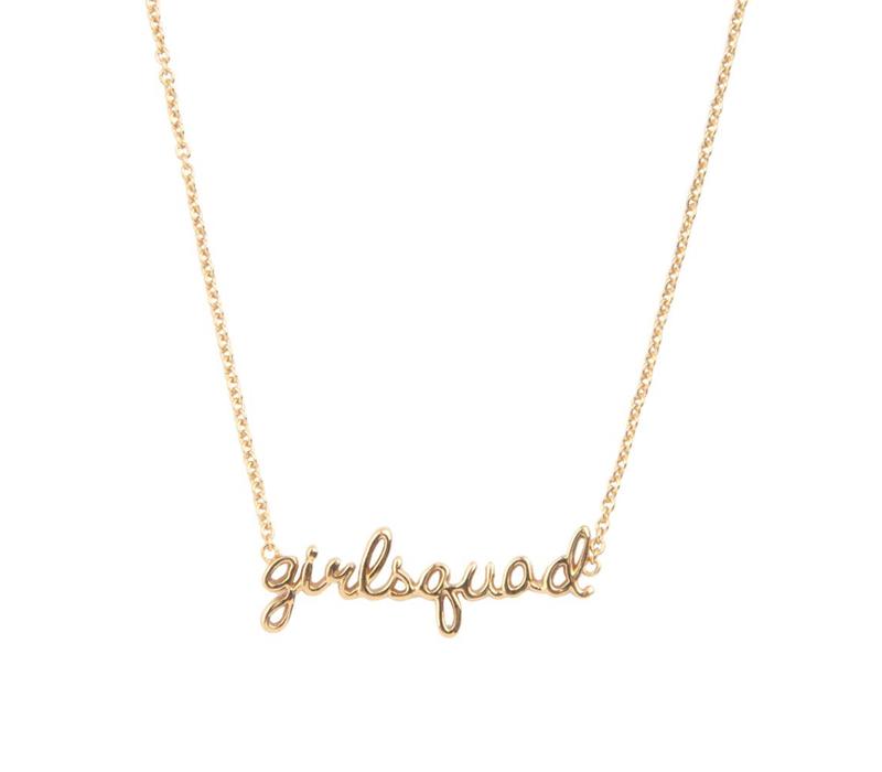 Urban Goldplated Necklace Girlsquad