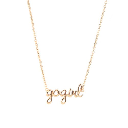 Urban Goldplated Ketting Gogirl 