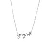 Urban Silverplated Necklace Gogirl
