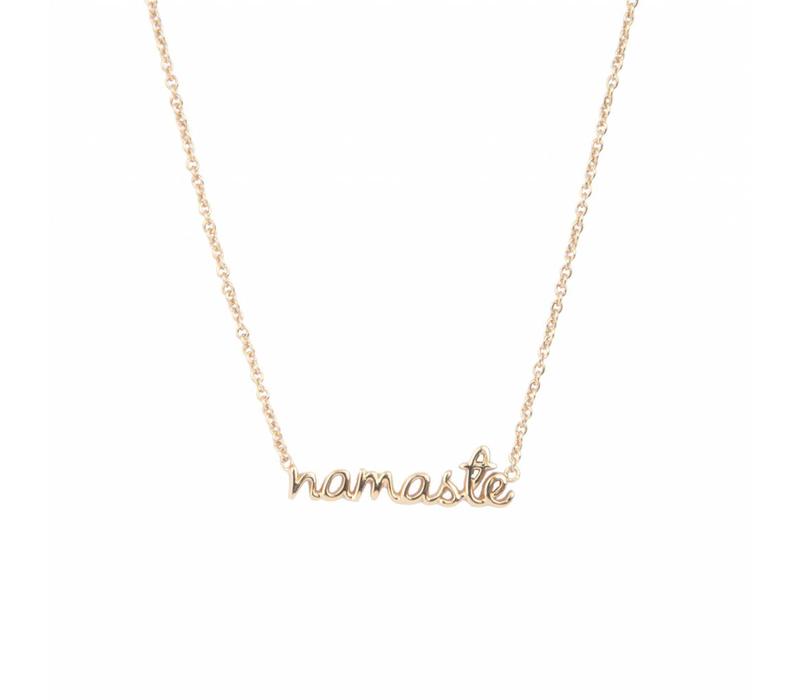 Urban Goldplated Ketting Namaste