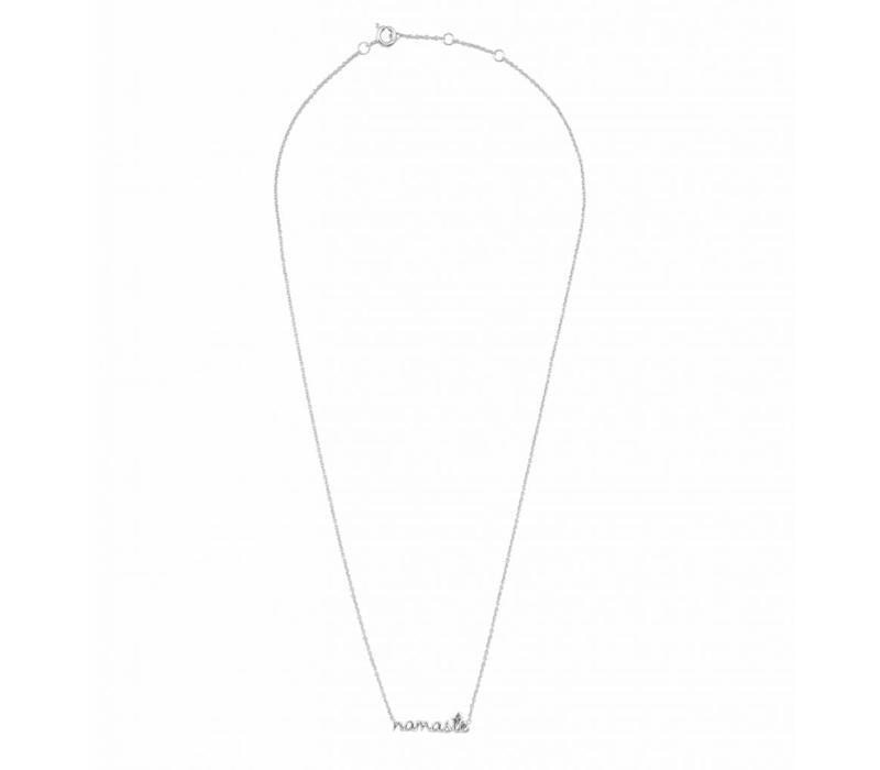 Urban Silverplated Ketting Namaste