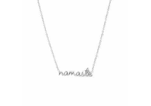 All the Luck in the World Urban Silverplated Ketting Namaste