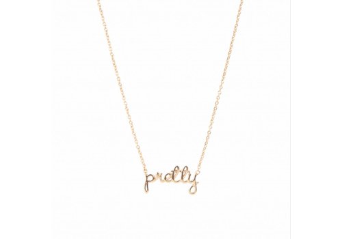 All the Luck in the World Urban Goldplated Ketting Pretty