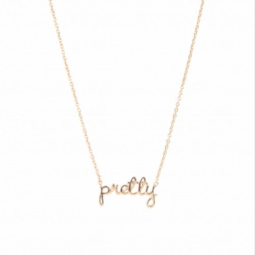 Urban Goldplated Ketting Pretty 