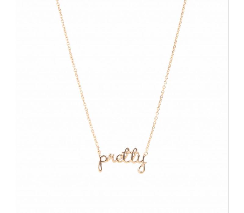 Urban Goldplated Ketting Pretty