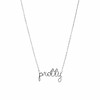 All the Luck in the World Urban Silverplated Necklace Pretty