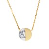 All the Luck in the World Galaxy Goldplated Ketting Moon C White Howlite