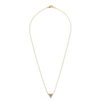 Galaxy Goldplated Ketting Triangle B White Howlite