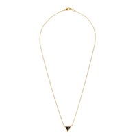 Galaxy Goldplated Necklace Triangle C Black Howlite