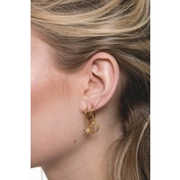 Petite Goldplated Sterling Silver Earrings Strip