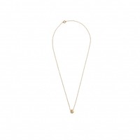 Character Goldplated Ketting letter U